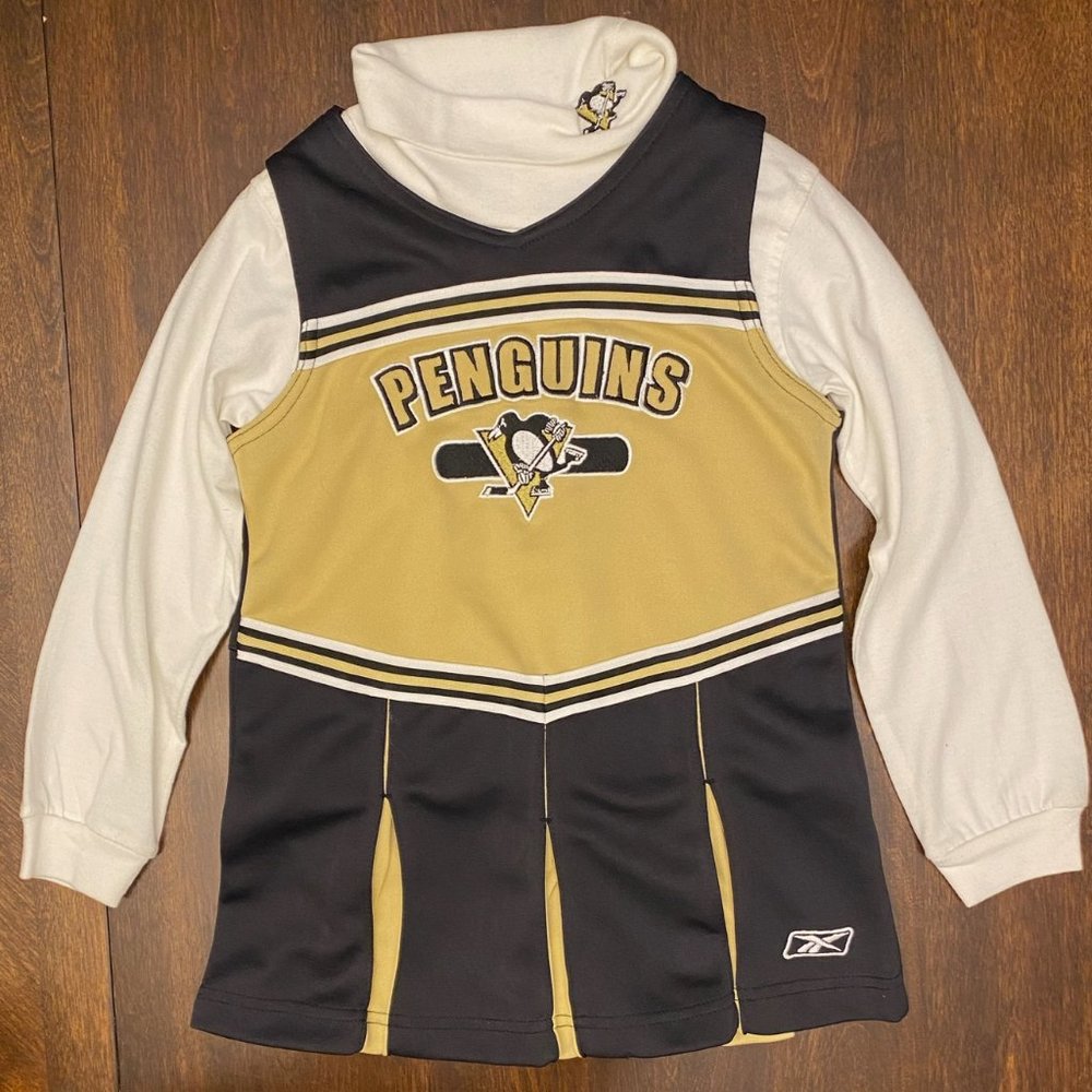Pittsburgh Penguins Cheerleading Outfit Size 5/6